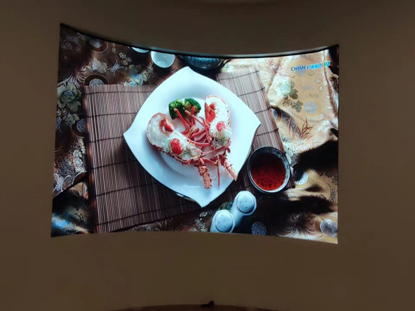 荆门市室内P2.5弧形LED屏